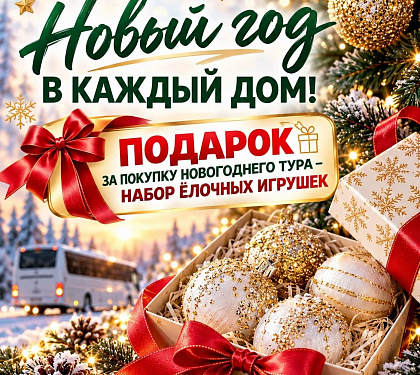 Новогодние туры 2026-2027 из Киржача